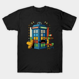 Buenas Tardis Travel Time by Tobe Fonseca T-Shirt